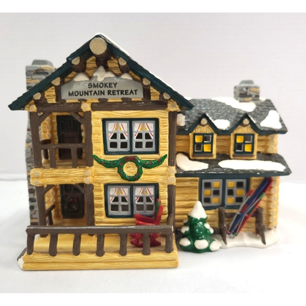 Department 56 The Original Snow Village Smokey Mountain Retreat Lighted